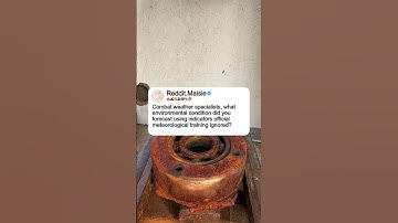 Combat weather specialists,what environmental condition did you forecast using indicators official