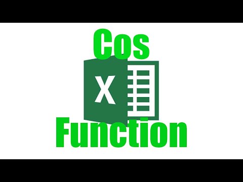 How To: Use The COS Function in Excel