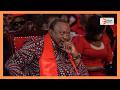 Former president Uhuru Kenyatta’s arrival for Jubilee Party leadership meeting with Kiambu Delegates