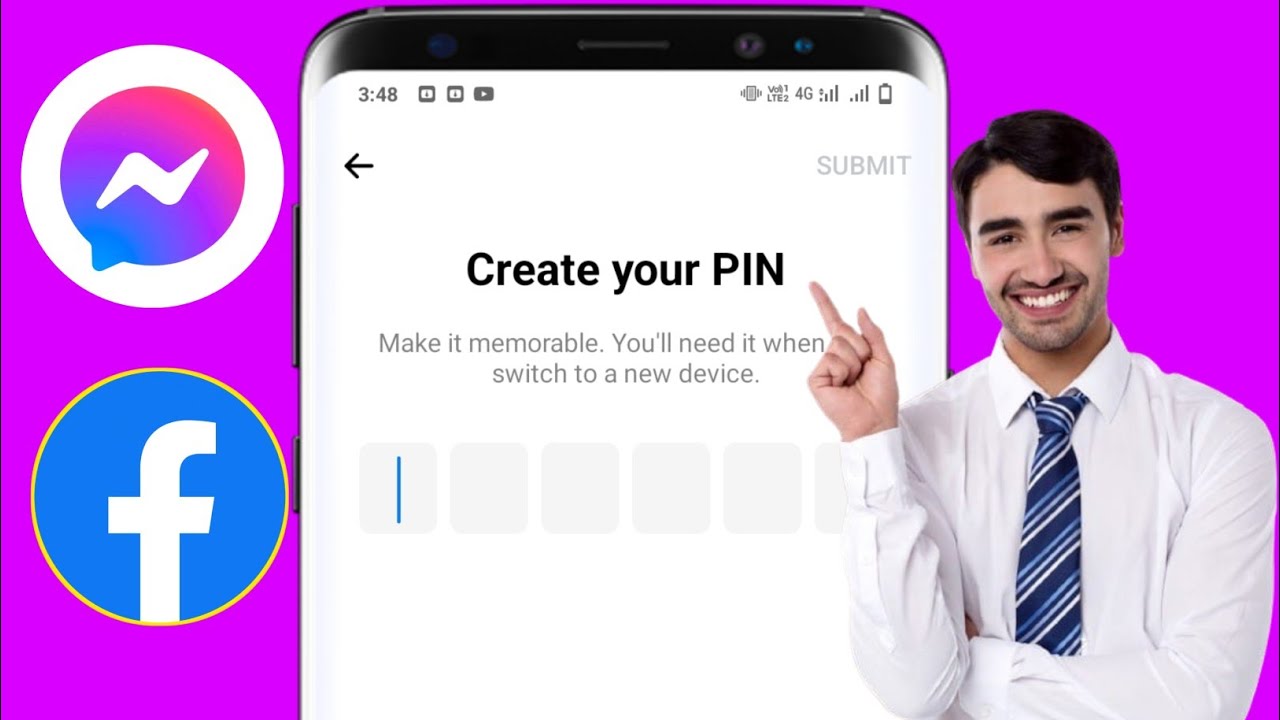 Como criar um pin no Facebook Messenger 2024. Crie seu Pin no Messenger (nova atualização)