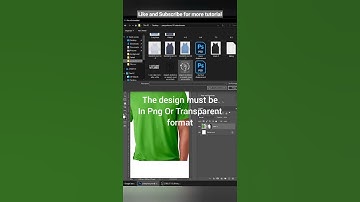 Create T-Shirt Mockups Using Displacement Map - Photoshop Tricks #shorts #adobephotoshop