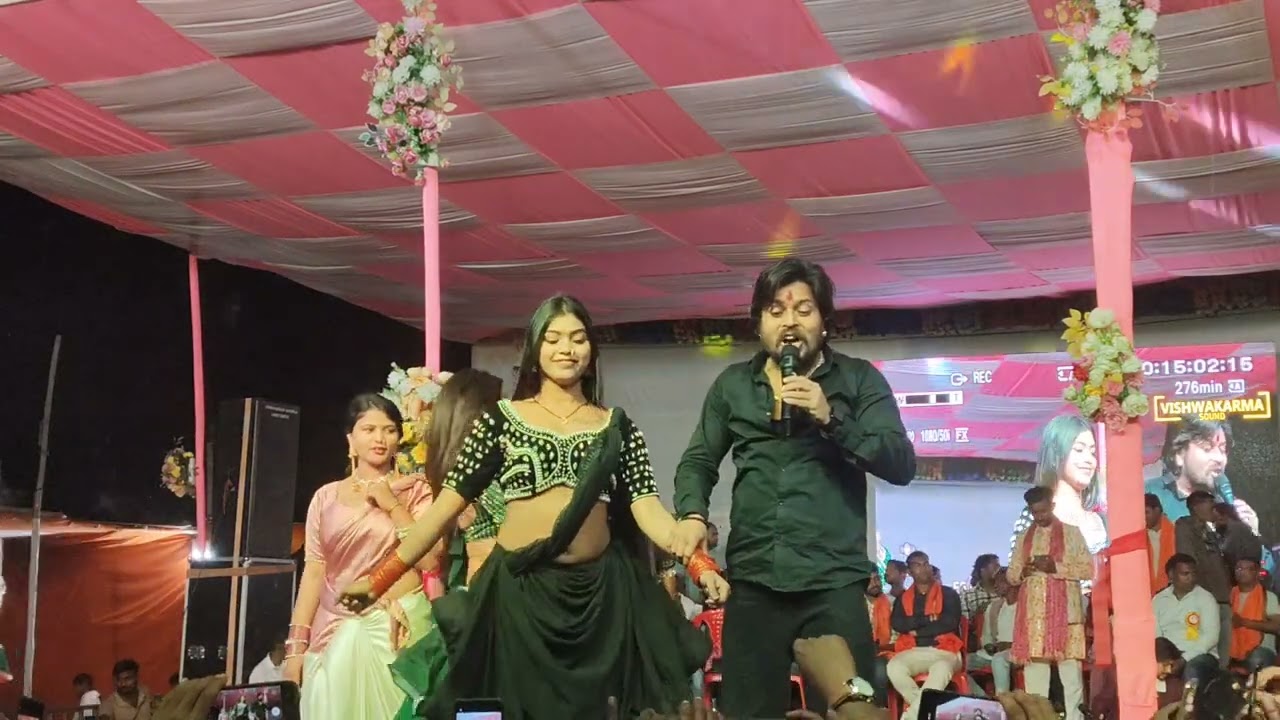 विशाल गगन लाइव स्टेज शो प्रोग्राम सुआ कौड़ियां डाल्टनगंज में सभी डांसर के गर्दा छोड़ा दिए 