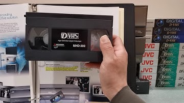 JVC Password Protected Pro HD D-VHS Format. Part 5 (SR-VD400u machine)