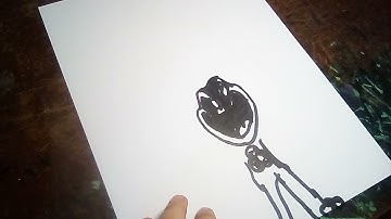 How to draw icky licky from poppy playtime chapter 4