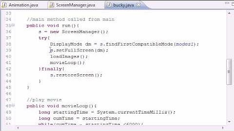 Java Game Development - 22 -  Finishing the Perfect Animation