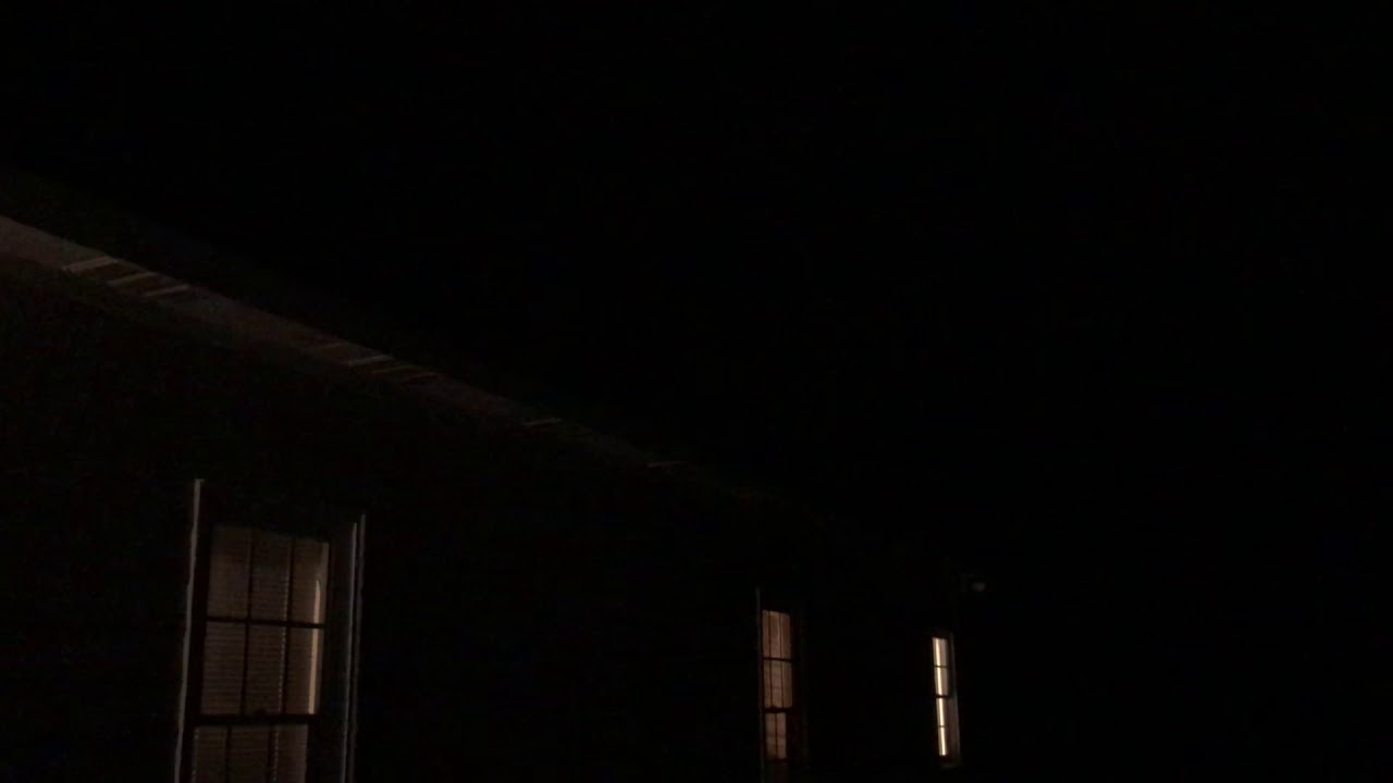 USMC Lockheed Martin KC-130J Hercules [166472] landing in Pope Field from my house in the night