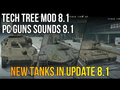 World Of Tanks Blitz Tech Tree Mode Guns Sounds 8 1