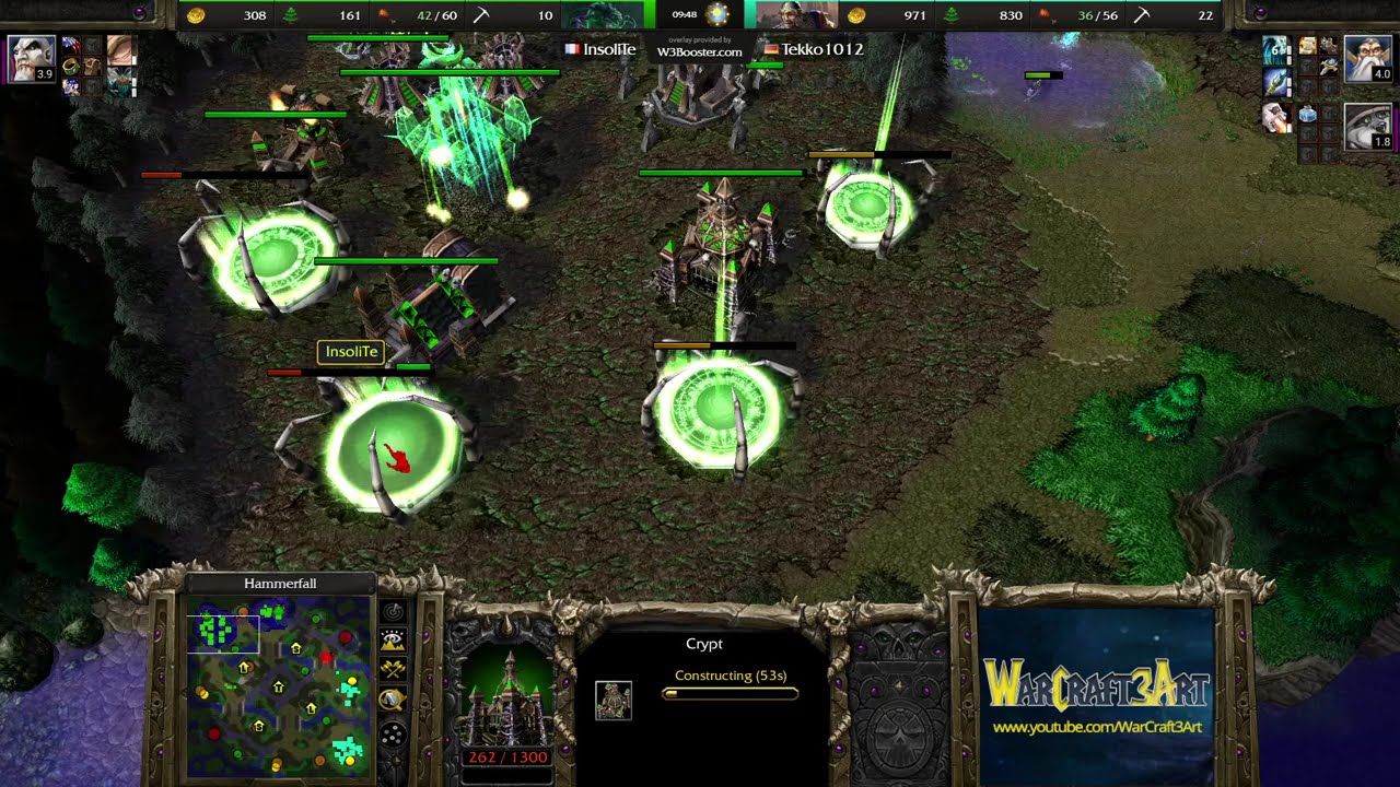 Tekko(HU) vs InsoliTe(UD) - Warcraft 3: Classic - RN8503