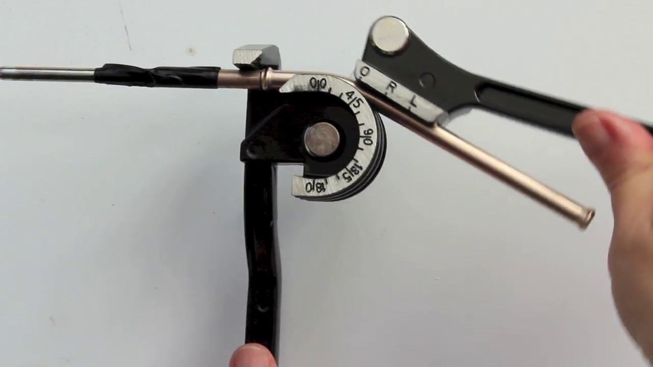 Bending a short fuel pipe YouTube