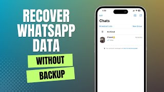 How to Recover Deleted Whatsapp Messages on iPhone/Android 2023| 1 or 4-Year-Old Whatsapp chat screenshot 2