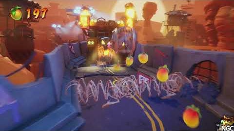 Crash Bandicoot 4: It’s About Time - Runaway from Giant Bulldozer  [4K 60FPS]