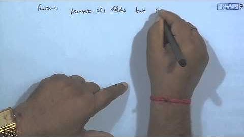 Mod-11 Lec-13 Weiersstrass Theorem, Heine Borel Theorem, Connected set