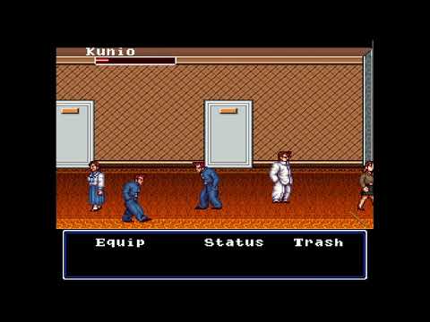 Shodai Nekketsu Kouha Kunio-kun (Part 1 of 3) Playthrough (Super Nintendo/Super Famicom)