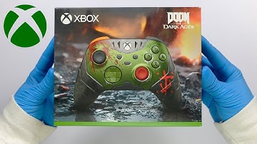 Unboxing DOOM: The Dark Ages Limited Edition Xbox Wireless Controller | ASMR