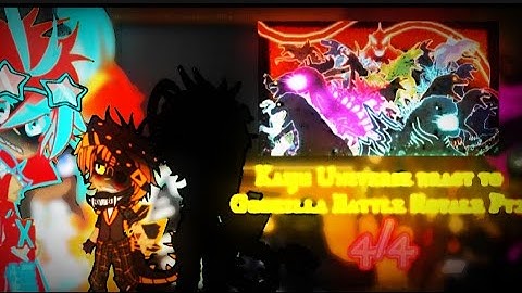 Kaijus react to "Godzilla Battle royale: Part 2"|| 4/4|| 1k+ Subscriber special (Read Description)