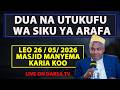 🔴#LIVE - DUA NA UTUKUFU WA SIKU YA ARAFA/MADRASAT MANYEMA K/KOO / SHEIKH HAMIDI JONGO