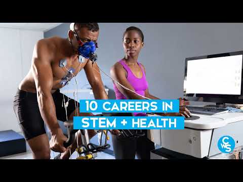 10 STEM Careers in Health - video from Careers with STEM