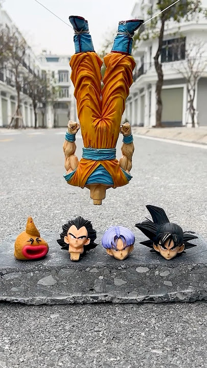 GOKU Choose Heads Challenge Dragonball ! #dragonball #shorts