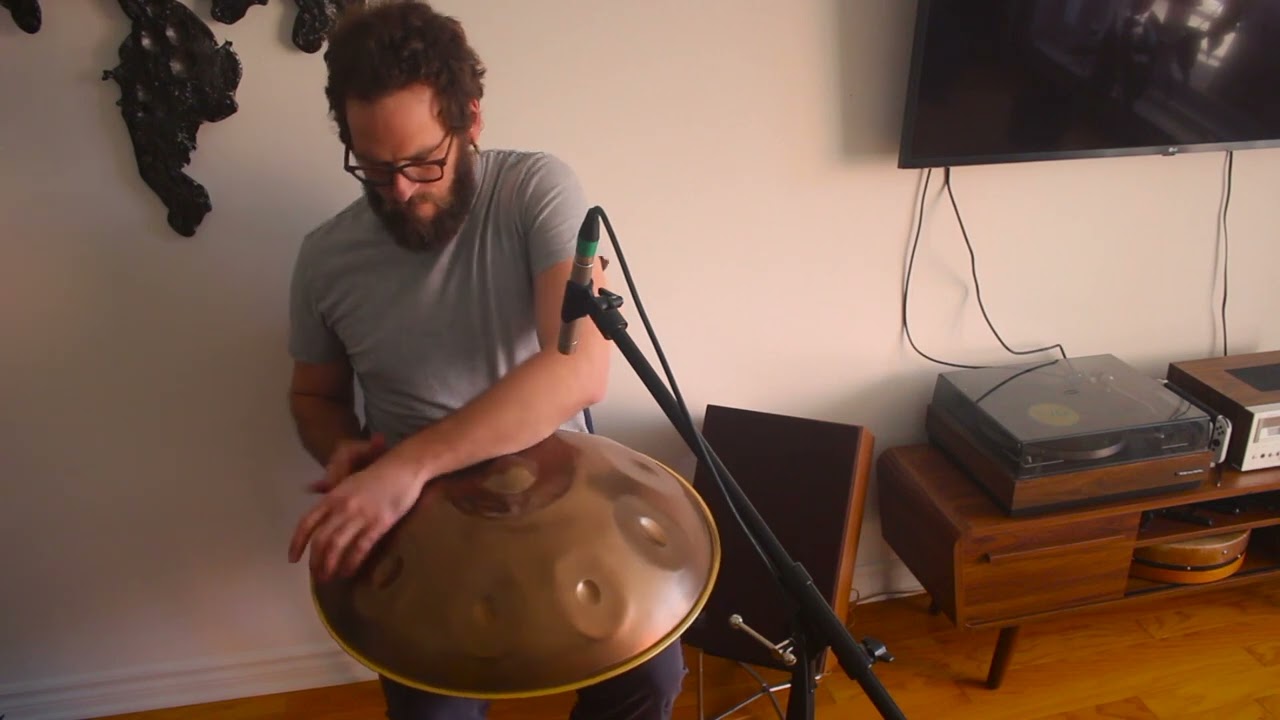 Sew Handpan - OPERA D Minor stainless played by Pierre Olivier Bolduc