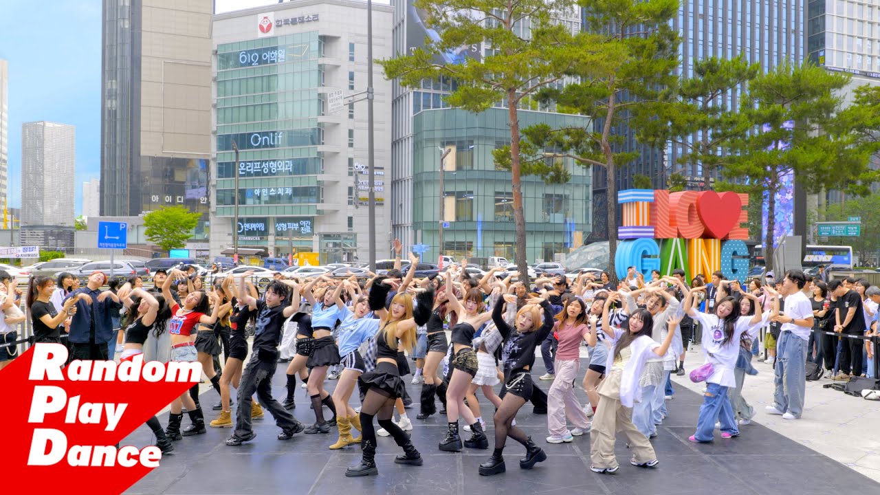 강남 랜덤플레이댄스 KPOP RANDOM PLAY DANCE in Seoul, KOREA 2025