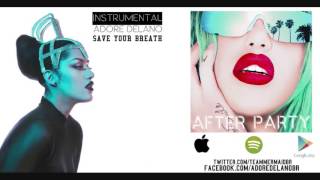 Video thumbnail of "Adore Delano - Save Your Breath [Instrumental]"