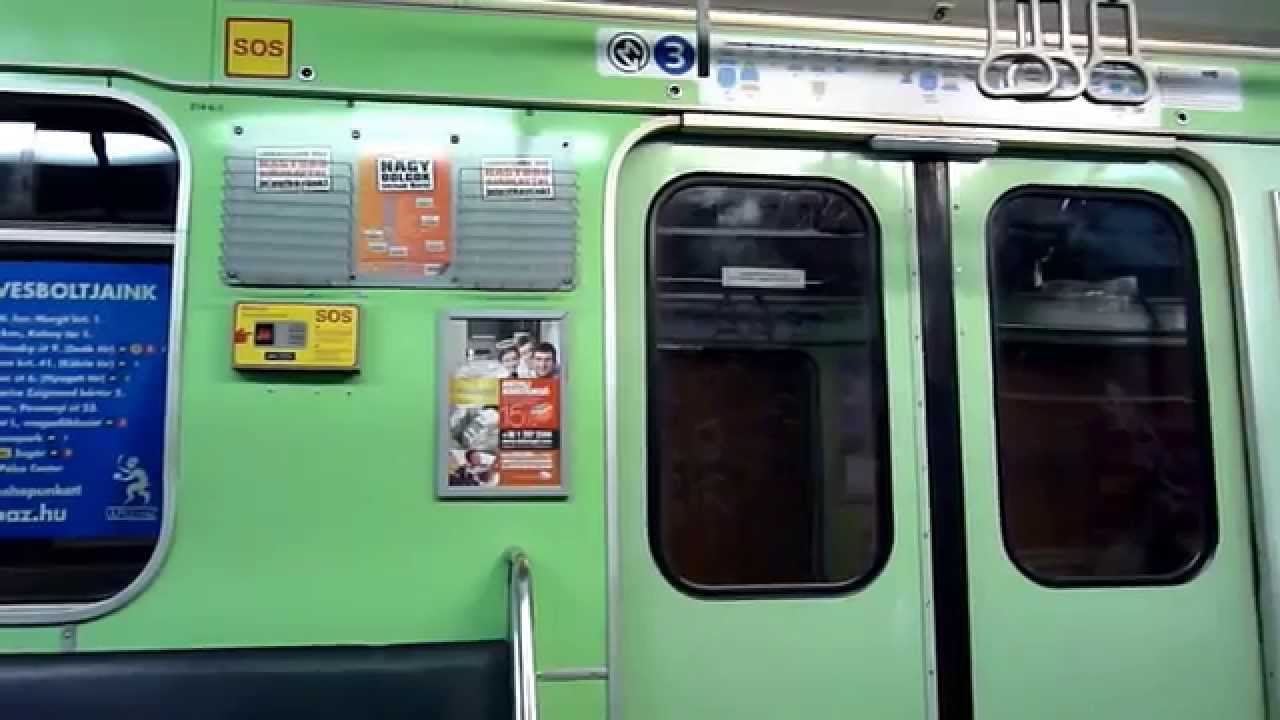 [HD] BKV M3-as metró - 314 2013.11.10 21:42:34