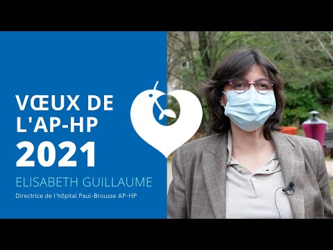 Vœux de l'hôpital Paul-Brousse AP-HP 2021 - Elisabeth Guillaume