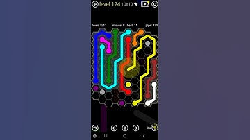 How To Solve Flow Free Hexes 10x10 Mania Level 124 Board Walk Through Solution Walkthrough