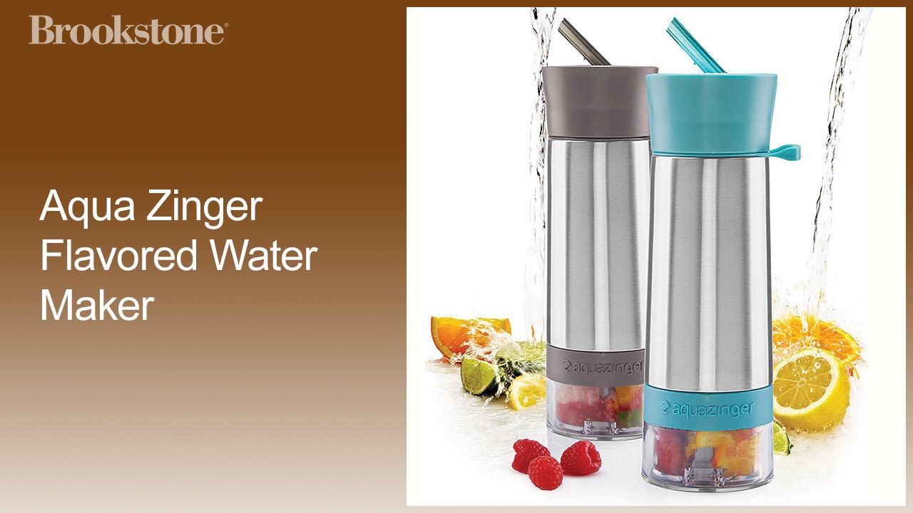 Aqua Zinger Flavored Water Maker How to Use - YouTube