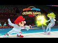 Mario & Sonic At The Olympic Games Tokyo 2020 (Fencing) Mario Sonic Wario Shadow Peach Gameplay
