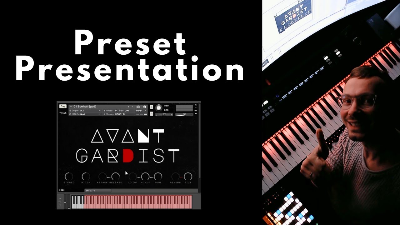 Avant-Gardist | Preset Presentation (Prepared Piano Kontakt Library)