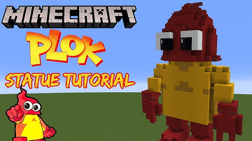 Minecraft One-Shot Tutorial: Plok Statue (PLOK!)
