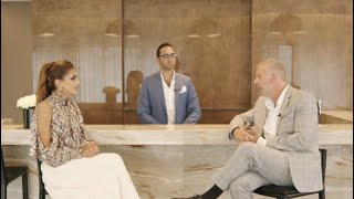 Sehr Sits W Elliot Taube, Pres Of Ihmg Chris Castellano, Sales And Marketing Director At Camrost