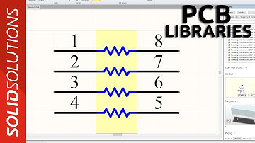 Learn SOLIDWORKS PCB - Using PCB SWPCB Libraries