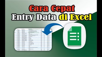 Cara Cepat Input Data di Excel dengan Form Tanpa Coding atau tanpa VBA Macro