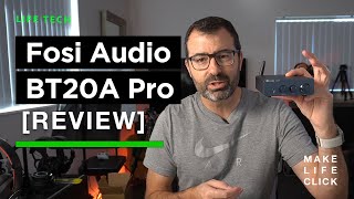 Fosi Audio BT20a Pro Review - Bluetooth and RCA