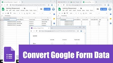 Google Form: การแปลงข้อมูลที่ได้จากแบบสอบถามให้เป็นค่าตัวเลข เช่น เหมาะสมมาก แปลงเป็น 5