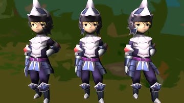 Duncan / Tiny Knight, 3D Character Model in Unity Asset Store.