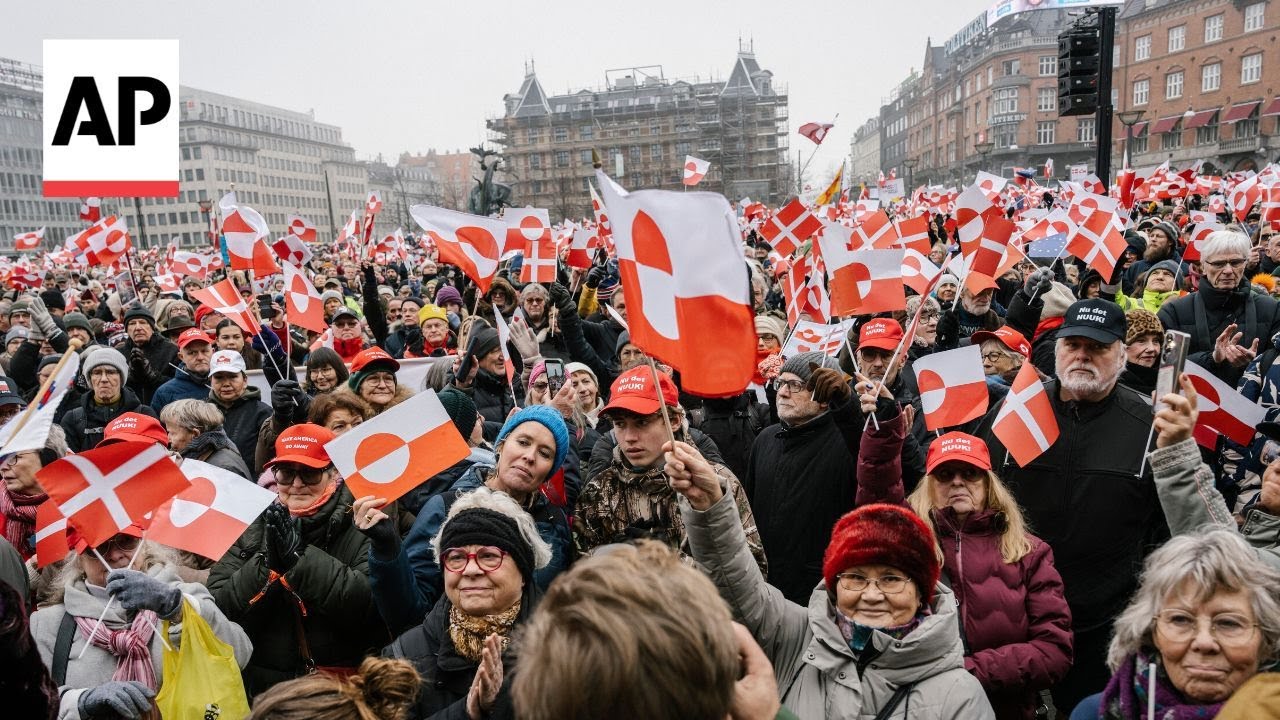 Protesty w obronie Grenlandii. „Grenlandia nie jest na sprzedaż”