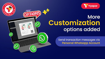 🤩Now Send Transaction Message Via Personal WhatsApp Account ✨New Options Added ✨