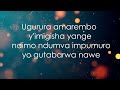 Ugurura Cedrick Nshuti Official Video Lyrics Ugurura Cedrick Nshuti Official Video Lyrics
