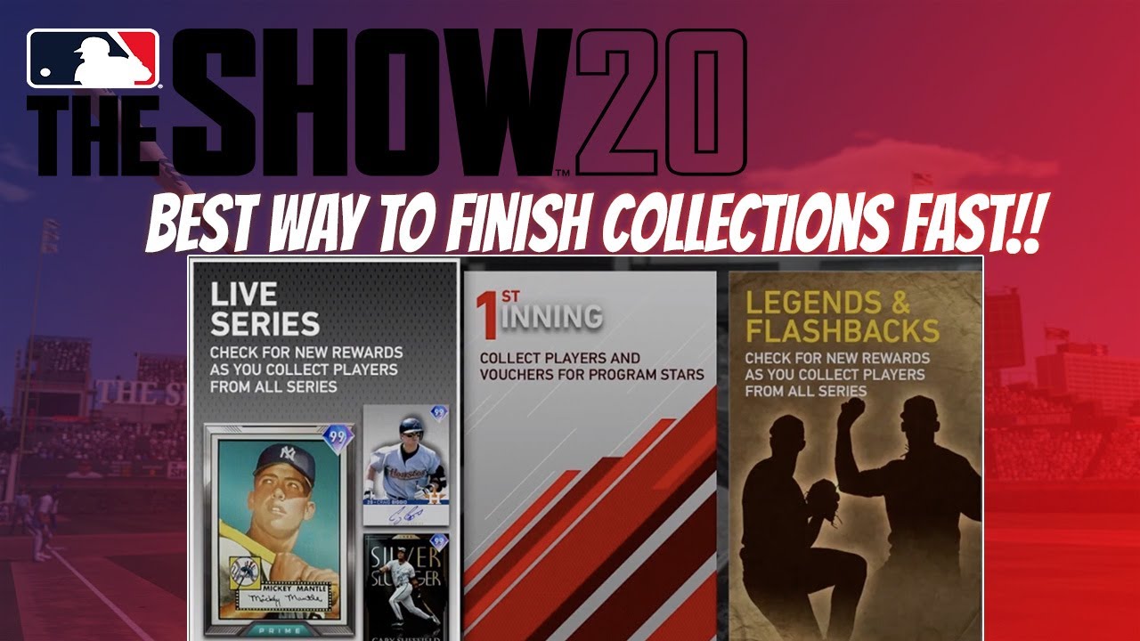 MLB The Show 20 How to get Collections Done Fast: Tips from no money spent player