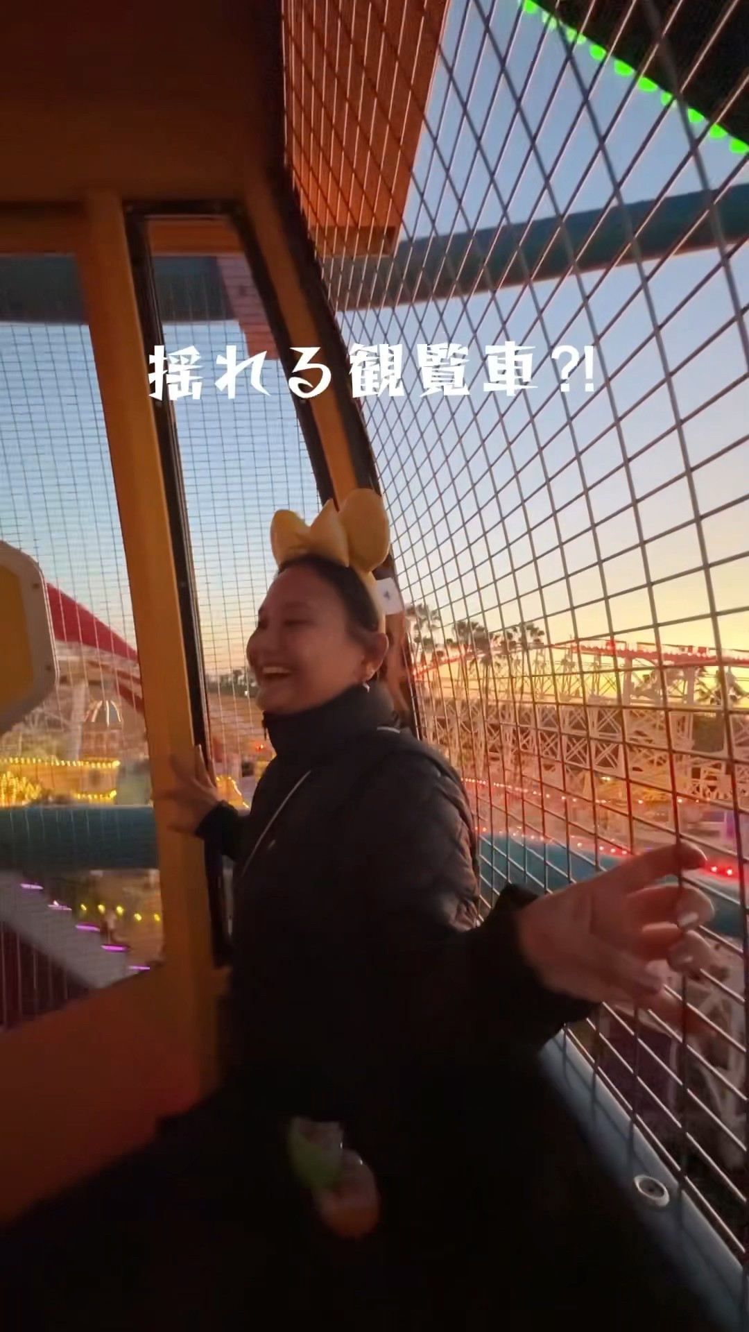 Disneyland overseas with a scream-inducing Ferris wheel 🎡✨ So