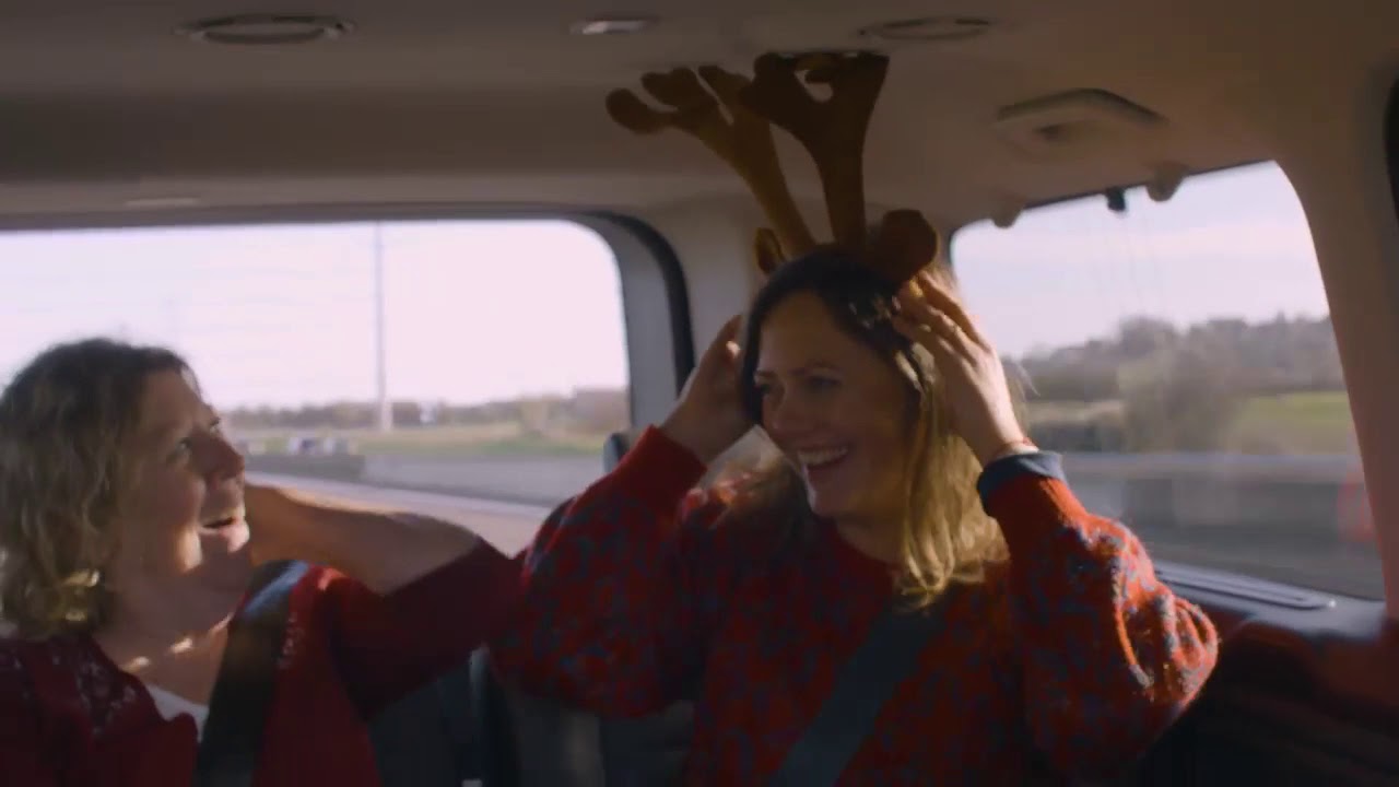 Christmas bus
