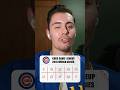 CAN WE GUESS THE ENTIRE CUBS WORLD SERIES LINEUP?? #mlb #baseball #trivia
