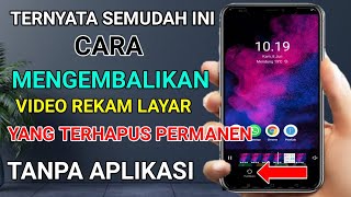 BEGINI !! cara mengembalikan video rekam layar yang terhapus permanen screenshot 3