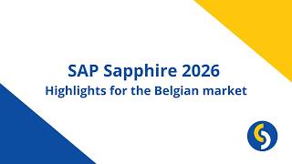 SAP SAPPHIRE 2026 – Highlights for the Belgian market screenshot 1