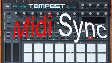 TEMPEST MIDI SYNC