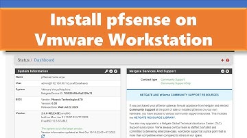 EP.124-Install pfsense on Vmware Workstation