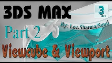 3DS Max Part 2   View Cube and Viewport Setting